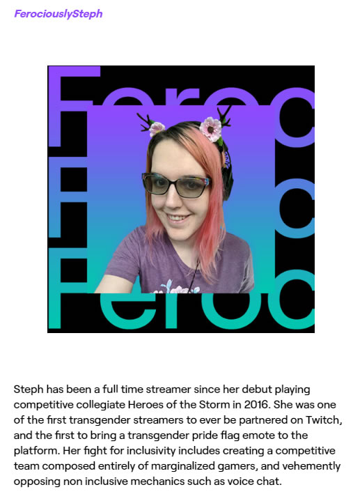 Steph “FerociouslySteph” Loehr Steph “FerociouslySteph” Loehr